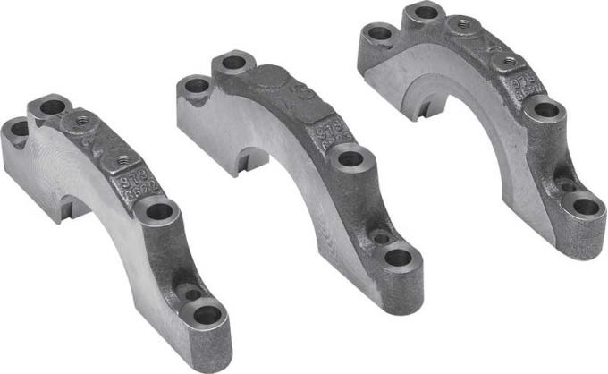 OER 1967-79 Firebird, Trans Am, Front Bearing Cap Set, 400, with 4 Bolt Main F12361