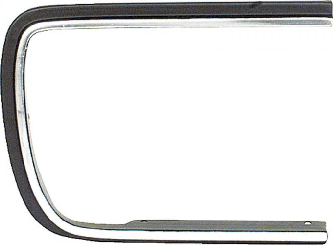 OER 1967-68 Camaro Rally Sport Headlamp Door Molding, RH 3919156