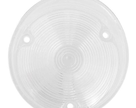 OER 1969 Camaro, Park Lamp Lens, Clear, RH or LH, Each, GM Licensed K658