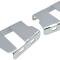 OER 1970-81 Camaro, Firebird, Power Brake Booster Brackets, for Boosters with 3-3/8" Square Bolt Pattern, Chrome Plated, Pair 153650B