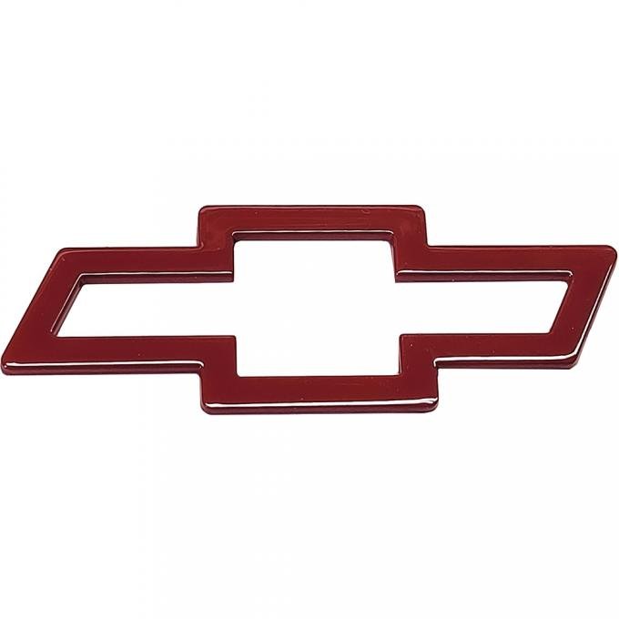 OER 1993-2005 Camaro, Corvette, Impala, Monte Carlo, Lumina, "Bow Tie" Rear Panel & Deck Lid Emblem, Red, Various Models, GM Licensed EM21669C
