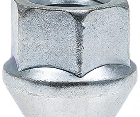 Aluminum Wheel Lug Nut, OEM Bulge Style, Open End, 3/4" Hex Head, 7/16"-20 Thread, Each