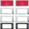 1968 Camaro, Nova, Front & Rear Side Marker Lamp Kit