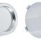 1969-70 Camaro, Impala, Nova, Chevelle, Cutlass, F85, 442, SS Chrome Wheel Cap Set, Hardware, w/o SS Emblems