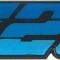 OER 1980 Camaro, Z28 Front Grill Emblem , Tri-Color Blue 14024334