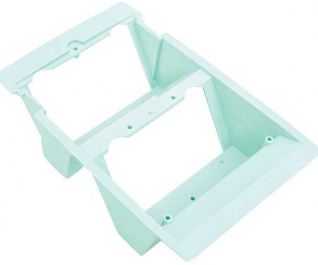 OER 968-69 Camaro, 1968-74 Nova, Console Gauge Base, Light Fluorescent Green 6480876