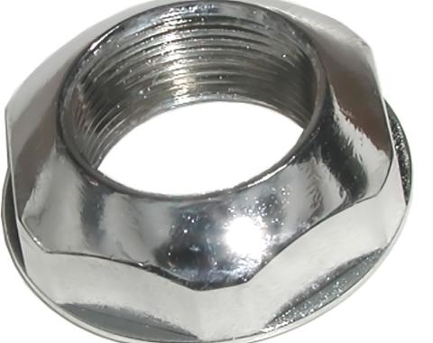 OER 1969-96 GM Car & Truck, Antenna Bezel Nut, Chrome, 11/16" ID, Various Models 3943656