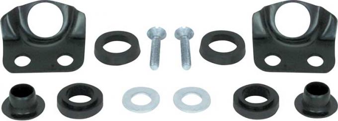 1969 Camaro, Endura Front Bumper Bracket and Hardware Kit