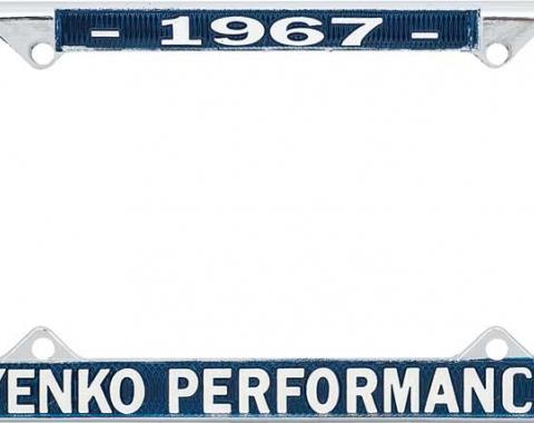 1967 Yenko Performance License Plate Frame