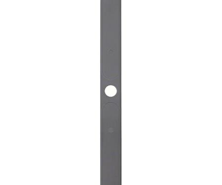 1968-69 Pontiac Firebird, Console Gearshift Slider Plate, Automatic Trans, Gray, Factory Correct