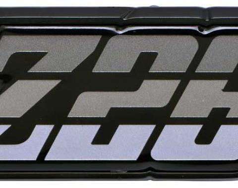 OER 1980-81 Camaro "Z28" Charcoal Fuel Door Emblem 9637804