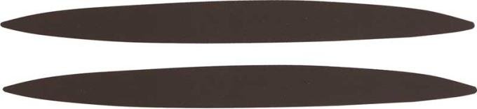 1969 Firebird, Trans Am, Rear Spoiler Mounting Pads, Pair