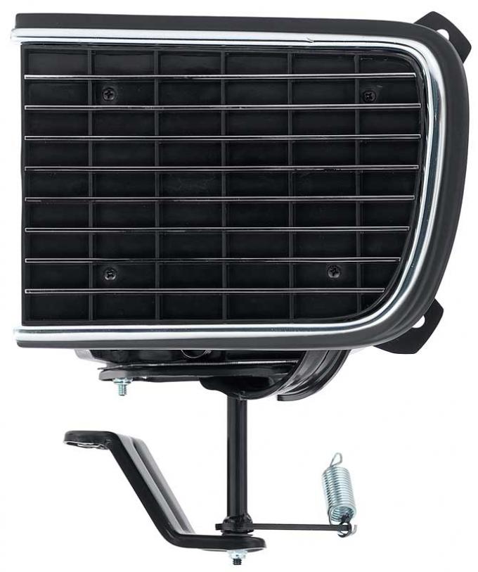 OER 1968 Camaro, Rally Sport Headlight Door Assembly, with Black Door, LH Driver Side 748780