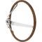 OER 1967 Pontiac Firebird, GTO, Lemans, Tempest, Deluxe Simulated Wood Steering Wheel F19672
