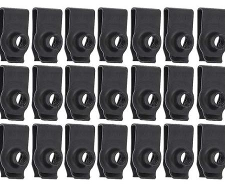 Redline Restomotive® 25 Piece Extruded U-Nut Set 6-1.00mm P.R. .80mm-4mm