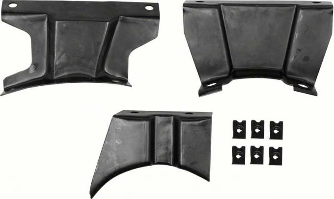 OER 1970-72 Camaro with Automatic Transmission 3-Piece Console Mounting Bracket Set K665