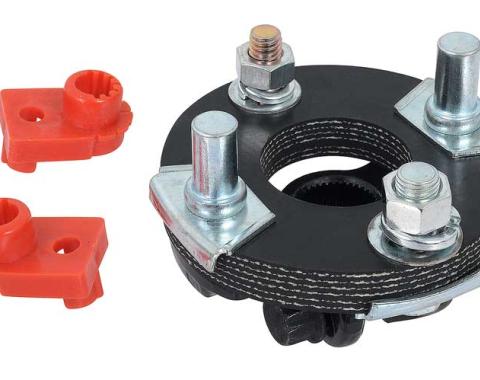 OER 1959-82 AMC, GM, Ford, Steering Coupler, 3/4" Shaft, 36 Spline, 3-5/32" Diameter, Various Models 7806391