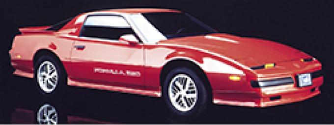 1985-90 Pontiac Firebird, Ground Effects Set, Urethane, 8 Piece
