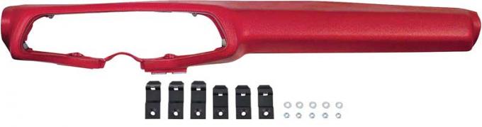 1970-78 Camaro, Dash Pad, Firethorn Red, without AC, Made in USA