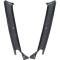 OER 1967 Camaro, Firebird, Inner Pillar Post Moldings, Coupe, Black, Pair K901