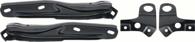 Redline Restomotive® Camaro 68 (4-Pieces Set) Ft. Bumper Bracket Set LG-00-323-A