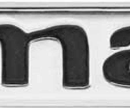 OER 1967 Chevrolet Camaro, Header Panel & Trunk Lid Emblem, GM Licensed 3912192