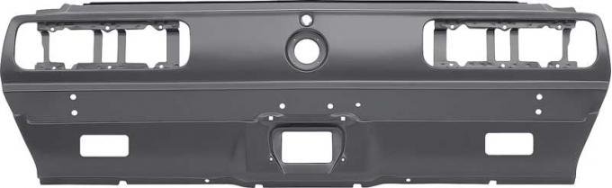 Redline Restomotive® Camaro 67-68 Rally Sport Tail Panel (W/Tail Lamp Mounting Brackets, 