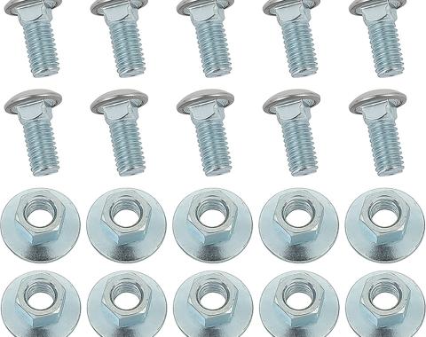 1967 Chevrolet Camaro, Front & Rear Bumper Bolt Kit, with Highly Polished Head, OE-Style, 20 Piece Set