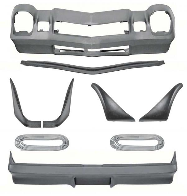 1978-81 Camaro Z28, Bumper Covers, Spoiler & Side Flairs Kit, 7