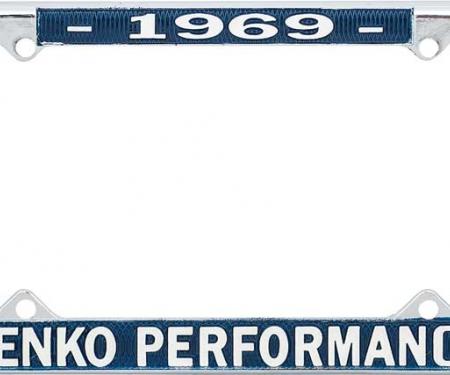 OER 1969 Yenko Performance License Frame YF1969