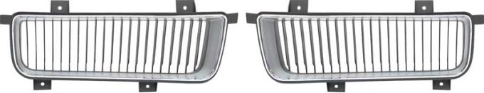 OER 1974 Pontiac Trans AM, Front Grill Assembly, RH and LH, Pair F12385