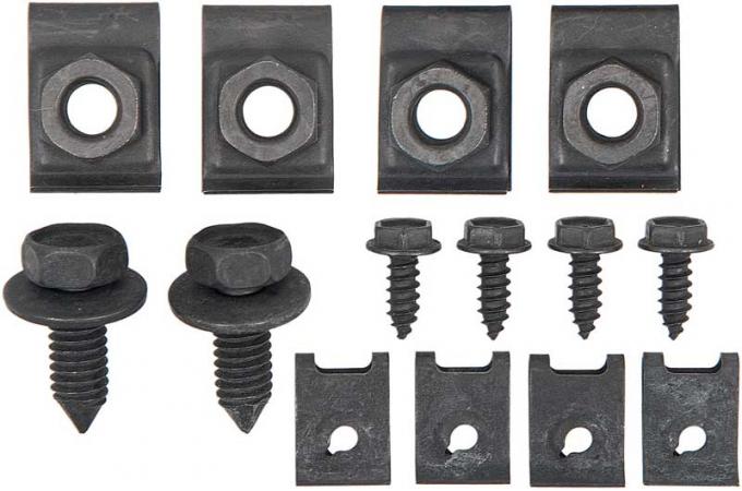 OER 1967-68 Camaro / Firebird AC Condenser Mounting Set A9600159