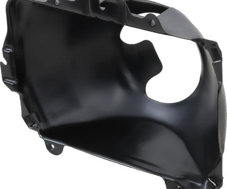 1975-97 GM Models, Headlamp Mounting Bucket, Quad Lighting, For 4" x 6" Rectangular Sealed Beam, RH Passenger Side Lower or LH Driver Side Inner Position