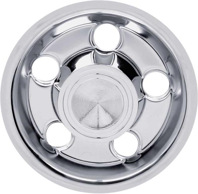 1967-68 Pontiac Firebird, Rally I Center Hub Polished, Each