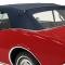 1967-69 Camaro, Firebird Convertible, Plastic Window Assembly, Zipper Style, Pinpoint Grain Vinyl, Blue