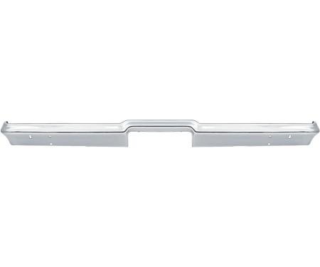 1969 Pontiac Firebird, Chrome Rear Bumper, All Models