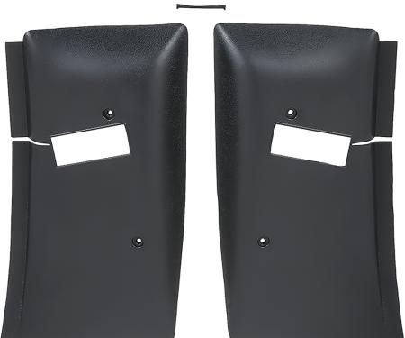 1978-81 Camaro, Firebird, Seat Belt Retractor Covers, T-Top Models, Pair