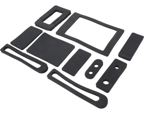 OER 1967-79 GM, Heater Box Seal Kit, without AC , 10 Piece Set , Various Models K932