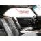 1967-68 Camaro, 1967-69 Firebird, Interior Headliner Side Moldings, Polished Aluminum, For Deluxe and Custom Interiors, RPO Z87, Z23 Options
