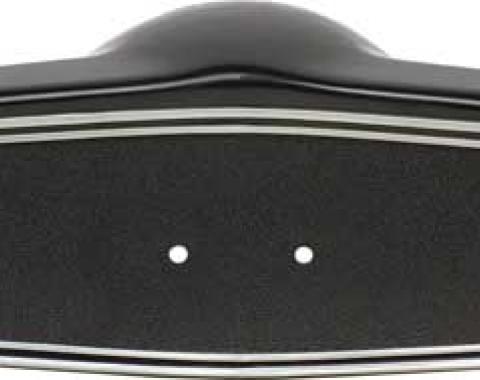 OER 1969-70 Steering Wheel Shroud Black With Silver Trim 3939760
