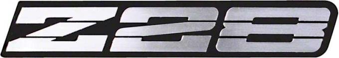 OER 1991-92 Camaro Z28 Silver Metallic Rocker Panel Emblem 10179122