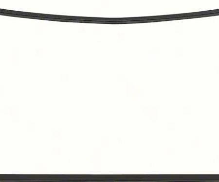 OER 1977-81 Camaro / Firebird Rear Window Molding Set - Black - 4 Piece K138