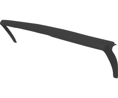 OER 1969 Firebird, Dash Pad, Black, Urethane Reproduction, Made in the USA 8748940