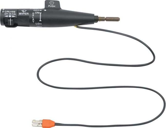 OER 1984-90 GM Vehicles, Combination Switch, With Cruise, With Pulse Wipers, Black 25075752