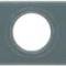 1968-69 Pontiac Firebird, Console Gearshift Slider Plate, Automatic Trans, Gray, Factory Correct