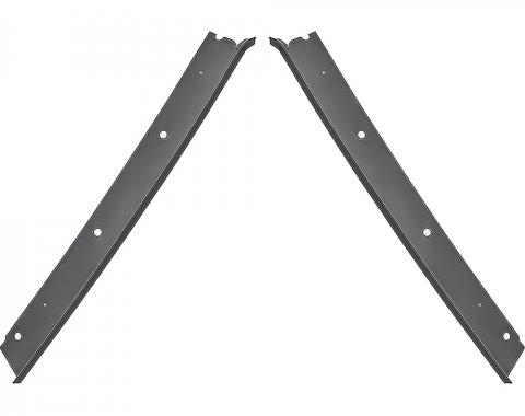 OER 1967-69 Camaro, Firebird, Front Pillar Drip Rail Support, Coupe, RH and LH, Pair *E378