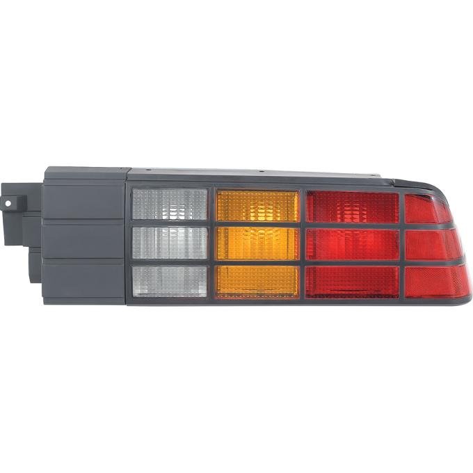 OER 1985-92 Chevrolet Camaro, Tail Light Assembly, with Black Grid Pattern, RH Passenger Side, Smoked Reverse Lens 748812S