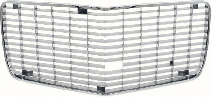 OER 1970-71 Camaro, Standard Front Grill, Argent Silver, with Chrome Trim 3967175