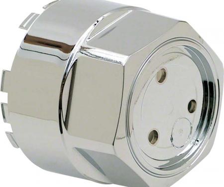 OER 1962-87 Alloy Wheel Center Cap for Zero Offset Aluminum Wheel - Chrome 10097582