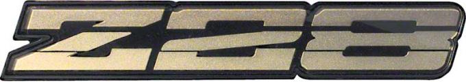 OER 1985-87 Camaro Z28 Dark Gold Rocker Emblem 20554149